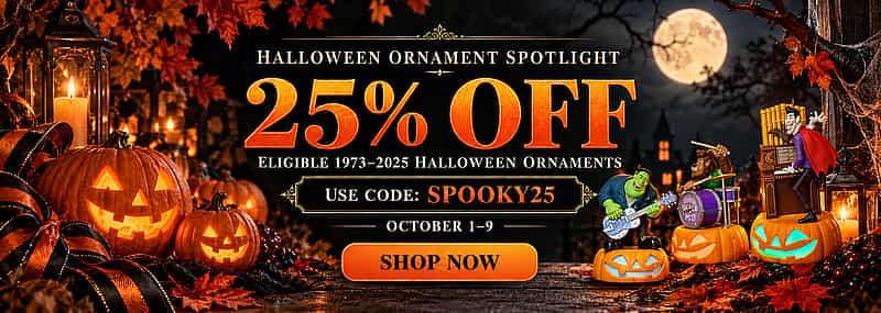 Hallmark Ornament Promotional Banner